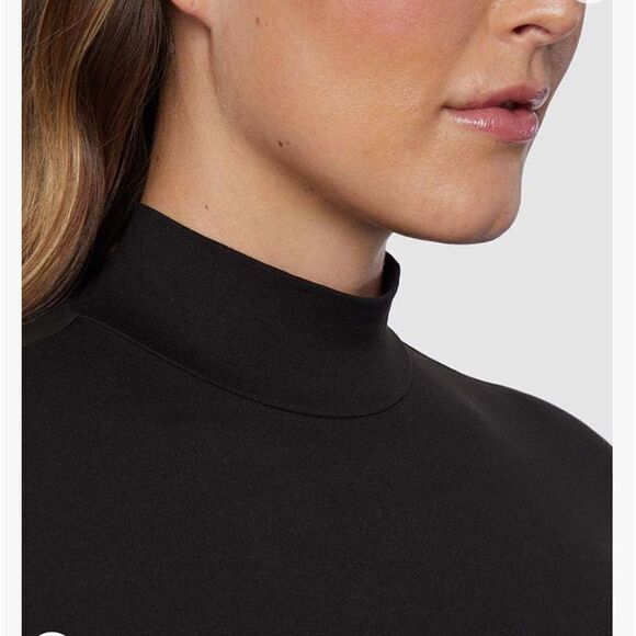32 Degrees Heat Womens Ultra Soft Thermal Lightweight Mock Neck Long Sleeve Top - Picture 3 of 10